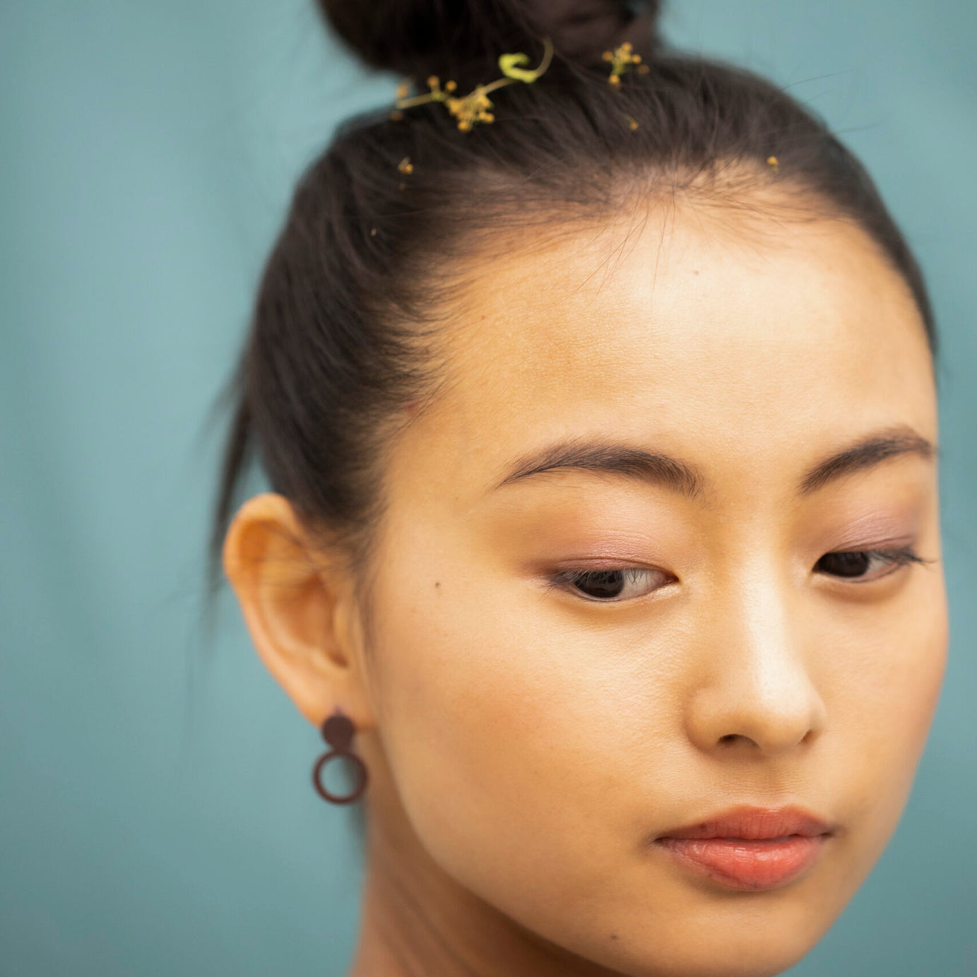 Earrings Arc - Purple