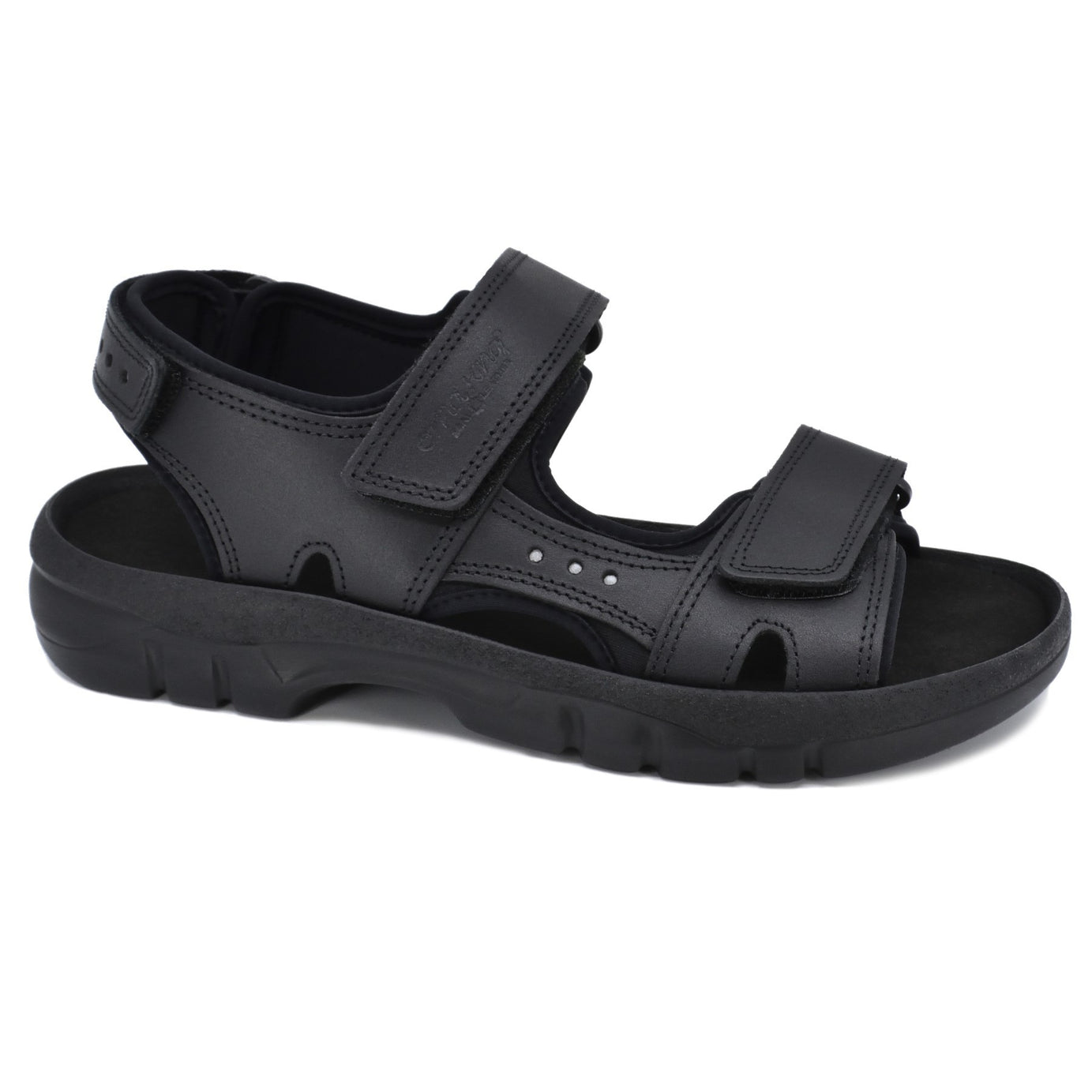 Lauri Leather Sandals - Black
